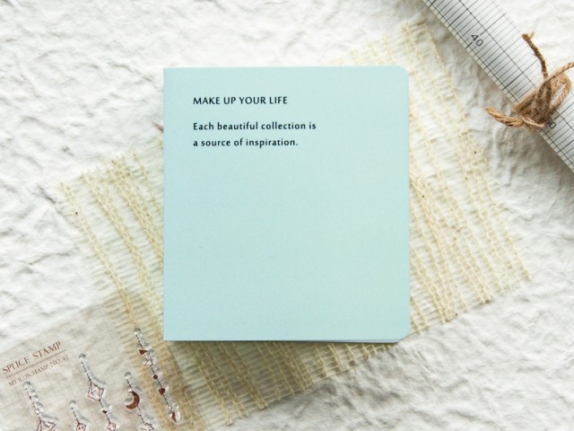 MU Stamp Ephemera Storage Book - Spring Green