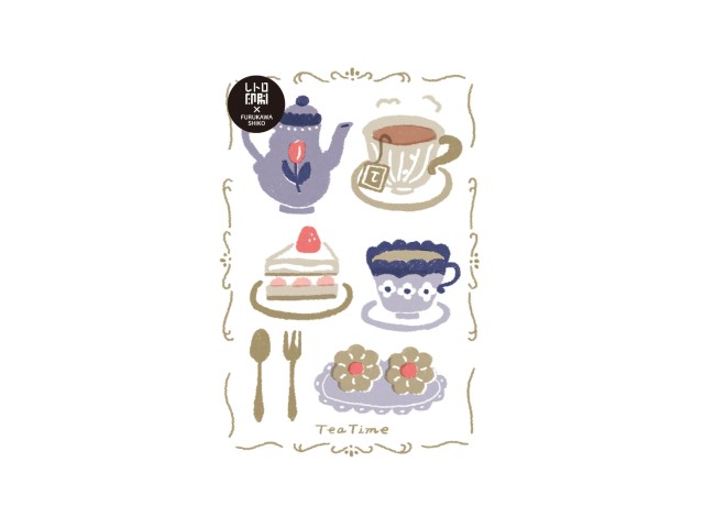 Furukawa Postcard - Tea Time