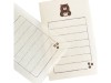 Furukawa Paper Mini Letter Set - Bear And Coffee