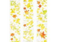 MAE Studio Washi Tape Sample - Yellow Red Leaves