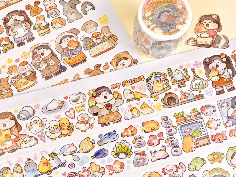 Pre-Order Meatball Washi Tape - Pet Alliance