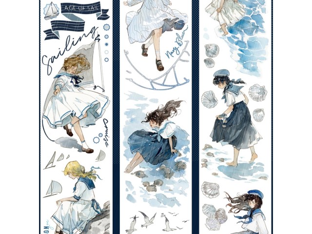 Notte Studio Washi Tape Sample - Sail