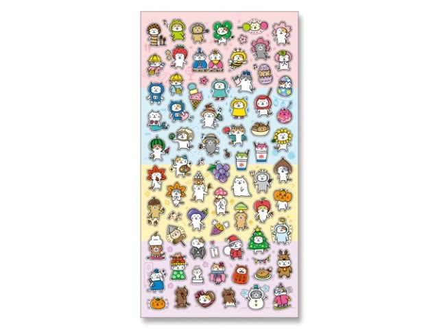 Mindwave Washi Stickers 78338 - Cat Seasons