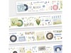 Pre-Order Orange Studio Washi Tape - Notes