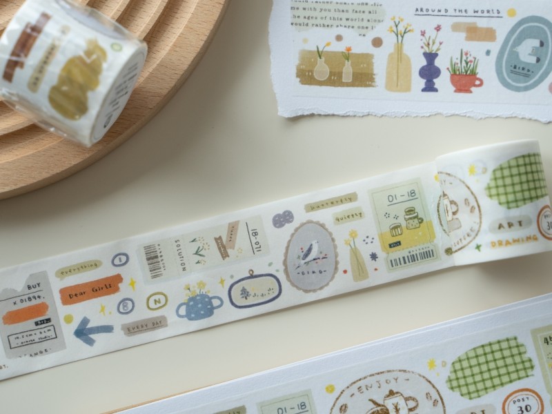 Orange Studio Washi Tape - Retro