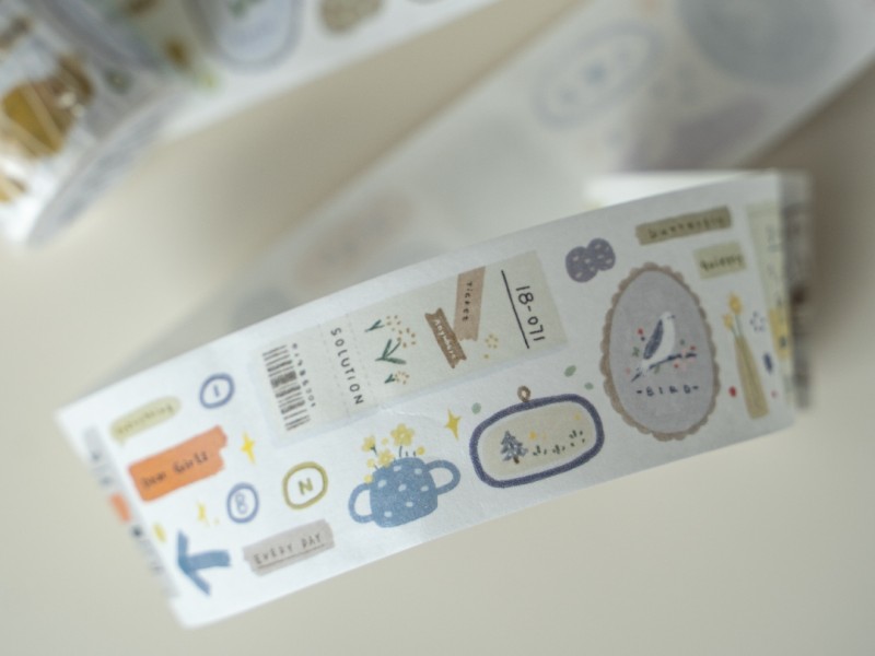 Orange Studio Washi Tape - Retro