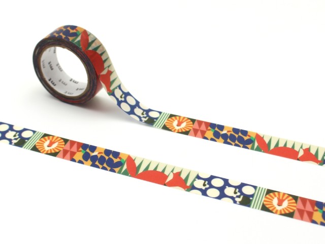 MT Limited Edition Washi Tape - Animals In The Pattern