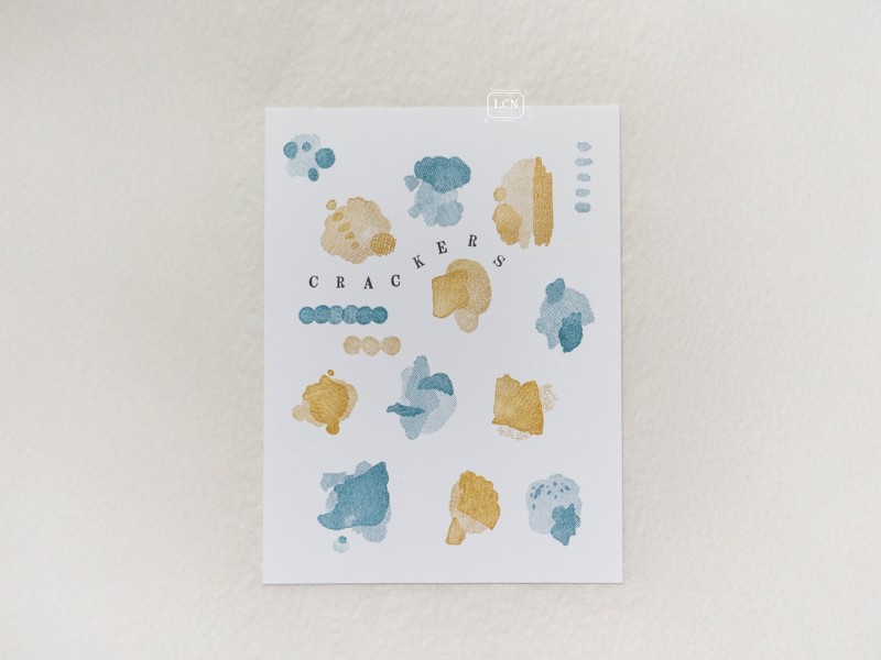 LCN Clear Background Stamps - Crackers