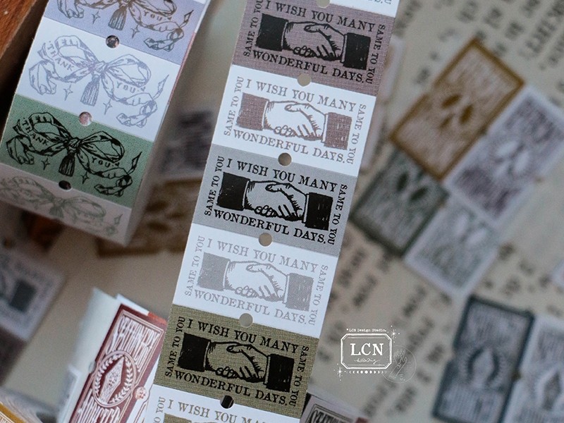 LCN Label Stickers - Many Wonderful Days