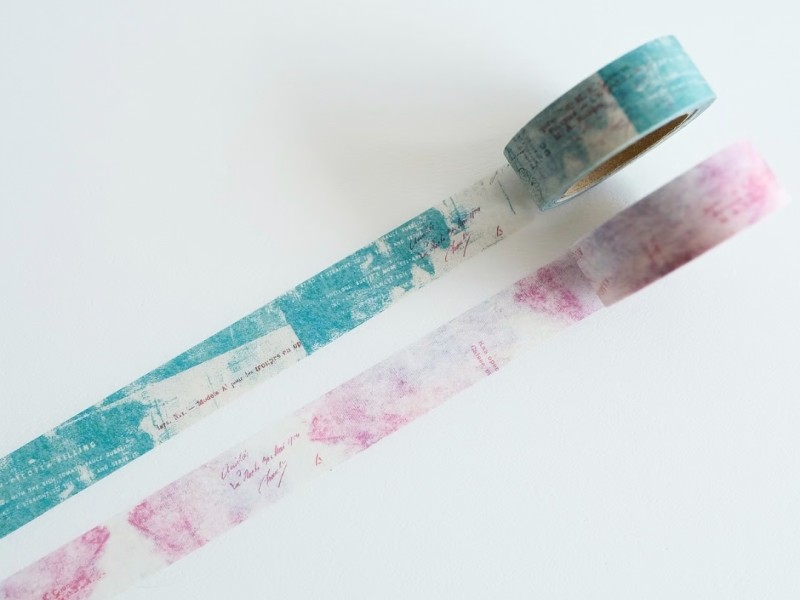 Yohaku Washi Tape Y-158 - Eastern Sky