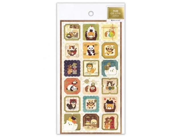 Pre-Order NB Co. Paper Stickers - Traditional Motifs And Animals