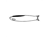 Pre-Order Kurukynki Rubber Stamp Fun Things - Fish