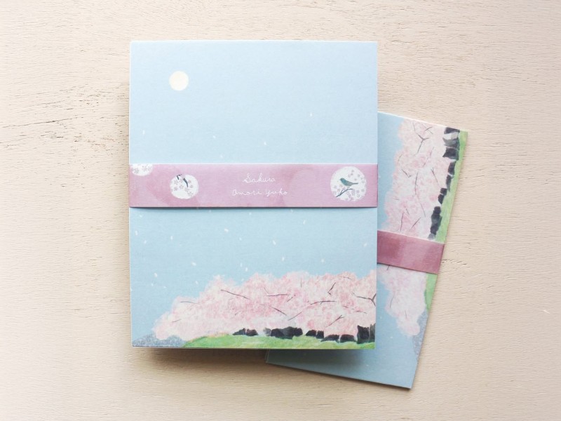 Cozyca x Omori Yuko Letter Set - Sakura