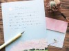 Cozyca x Omori Yuko Letter Set - Sakura