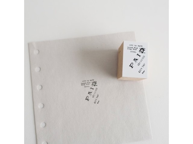 Yohaku Rubber Stamp S103 - Item