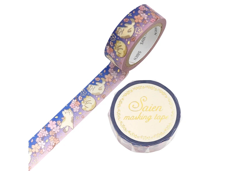 Pre-Order Saien Washi Tape - Spring Evening