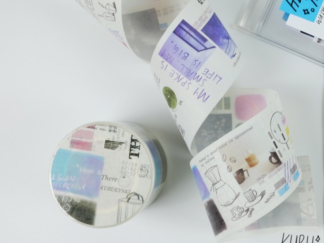 Pre-Order Kurukynki Washi Tape - Here And There