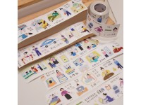 Pre-Order Wanle Studio Vol.10 Kiss-Cut Tape Stickers - Worker