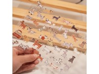 Pre-Order Wanle Studio Vol.10 Clear PET Stickers - Dogs