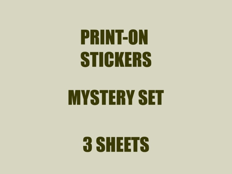 Surprise Set – Print-On Transfer Stickers (3 Sheets)