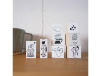 Pre-Order 36 SUBLO x Shiho Hoshi Coffee Stamps