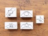 Pre-Order 36 SUBLO x Hoshino Shiko Stamp Set Hand Mark