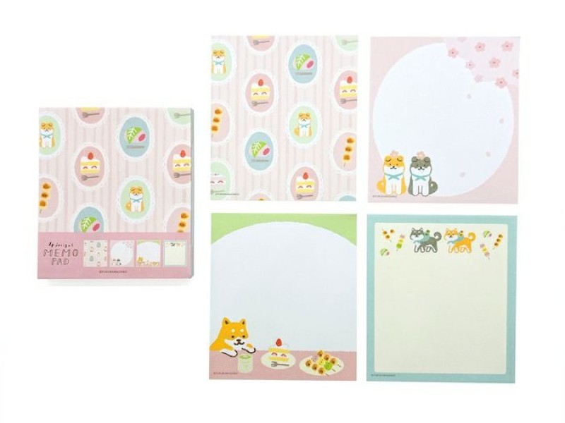 Pre-Order Furukawa Spring Limited Memo Pad - Japanese Sweets