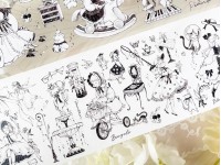 Pre-Order Baicangjia Studio Washi Tape - Dreamland Tea Party