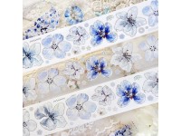 Pre-Order Baicangjia Studio Die-Cut Tape - Blue Velvet