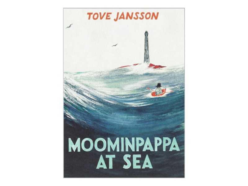 Moomin Postcard Bookcover - Moominpappa At Sea