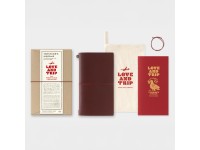 Pre-Order Traveler's Notebook Limited Edition Regular Size Red - LOVE AND TRIP