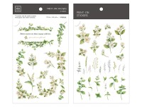 MU Print-On Transfer Stickers 035 - Mint And Jasmine