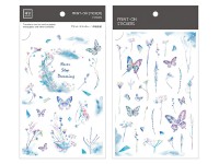 MU Print-On Transfer Stickers 085 - Butterfly Tale