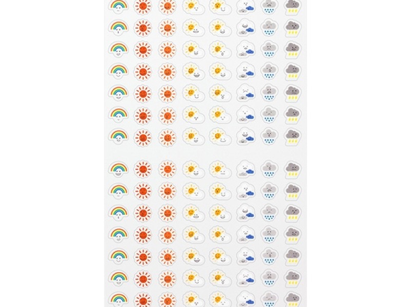 Midori Mood Planner Stickers - Weather