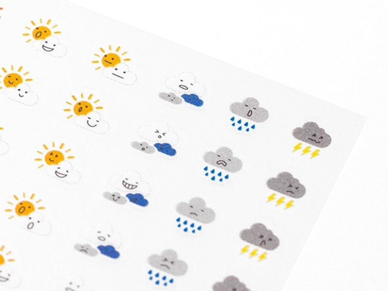 Midori Mood Planner Stickers - Weather