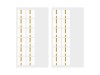 Midori Chiratto Index Tab Small - Color Gold