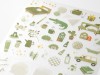 Midori Planner Sticker Color - Moss Green