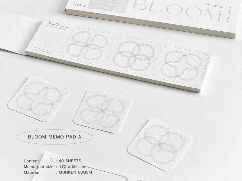 Nyret Memo Pad Vol 7 Bloom Series - A