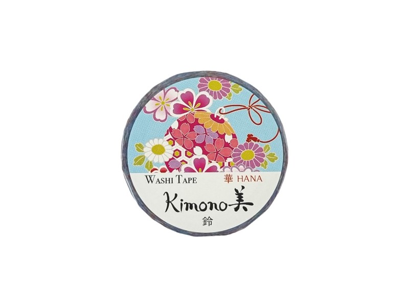Washi Tape Kimono - Flower Ornaments