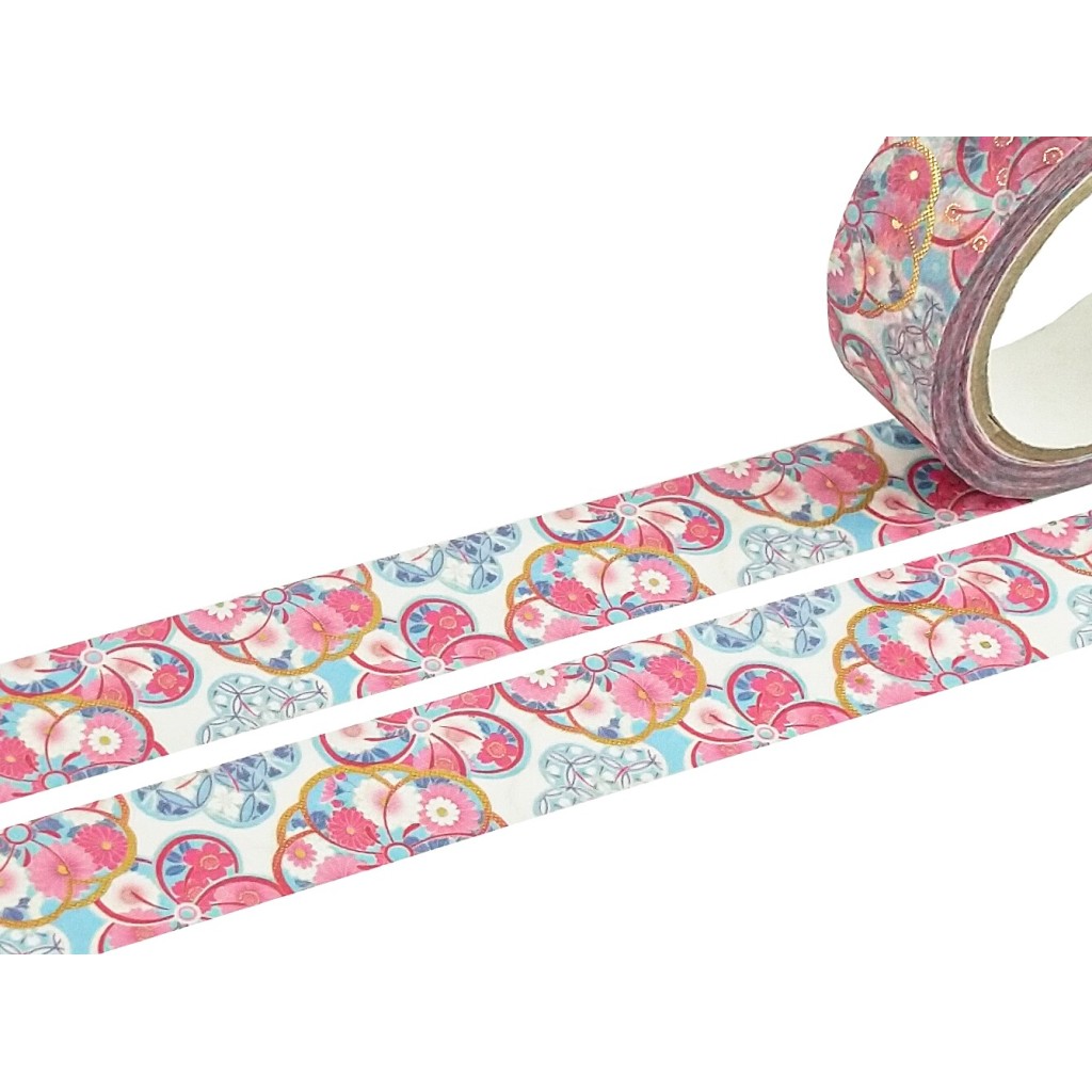 Washi Tape Kimono - Plum Blossom Abstract - GR-2023 | Kuldlelu