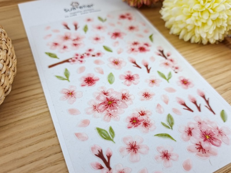 Suatelier Stickers 1086 - Water Blossom