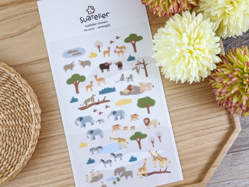 Suatelier Stickers - Serengeti