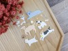 Overlapping Stickers - Many Dogs