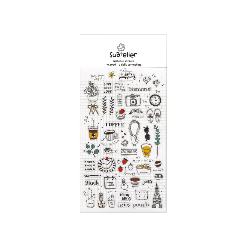 Suatelier Stickers - A Daily Something | Kuldlelu