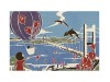 Who Mails Postcard Adachi Masato - Okayama Seto Ohashi