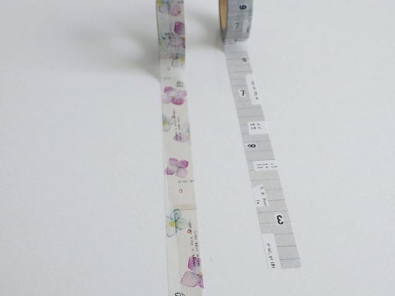 Yohaku Washi Tape Y037 - Bouquet