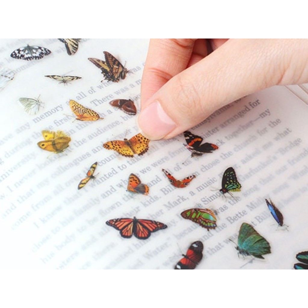 Appree Nature Stickers - Butterfly - ANAS-001 | Kuldlelu