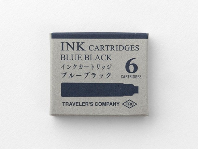 Brass Fountain Pen Ink Cartridges Refill - Blue Black