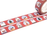 Christmas Washi Tape - Snowglobe