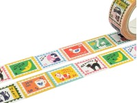 Furukawa Paper Japanese Washi Tape - Nostalgic Stamp